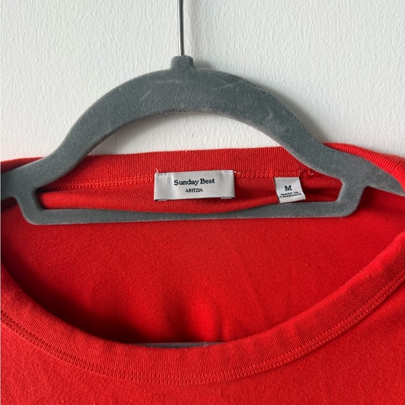 Red Women's Top - Picture 2 of 3